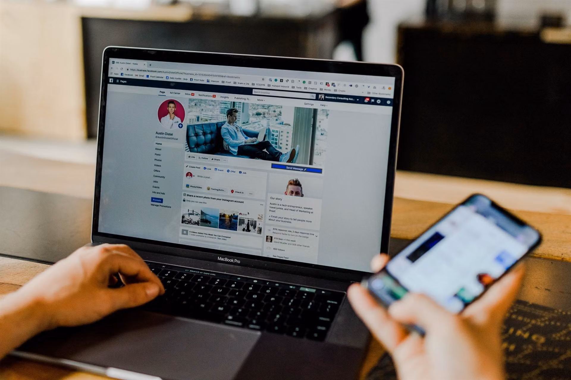 #2 Crea una pagina aziendale sui social network