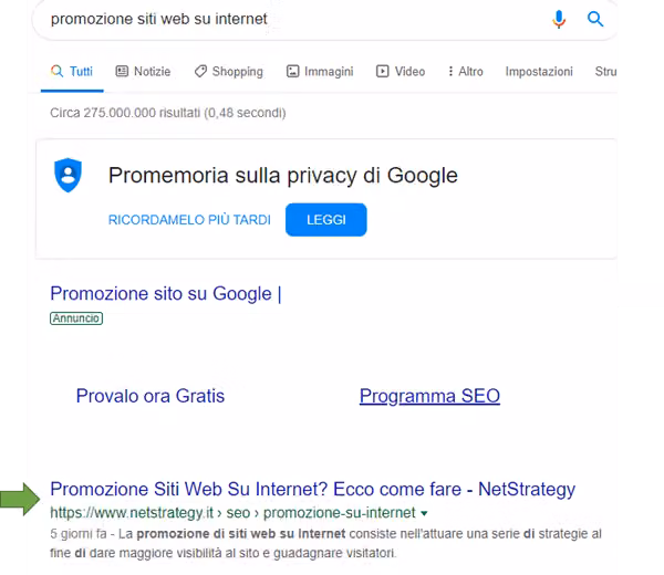 #5 Link in ingresso per la SEO