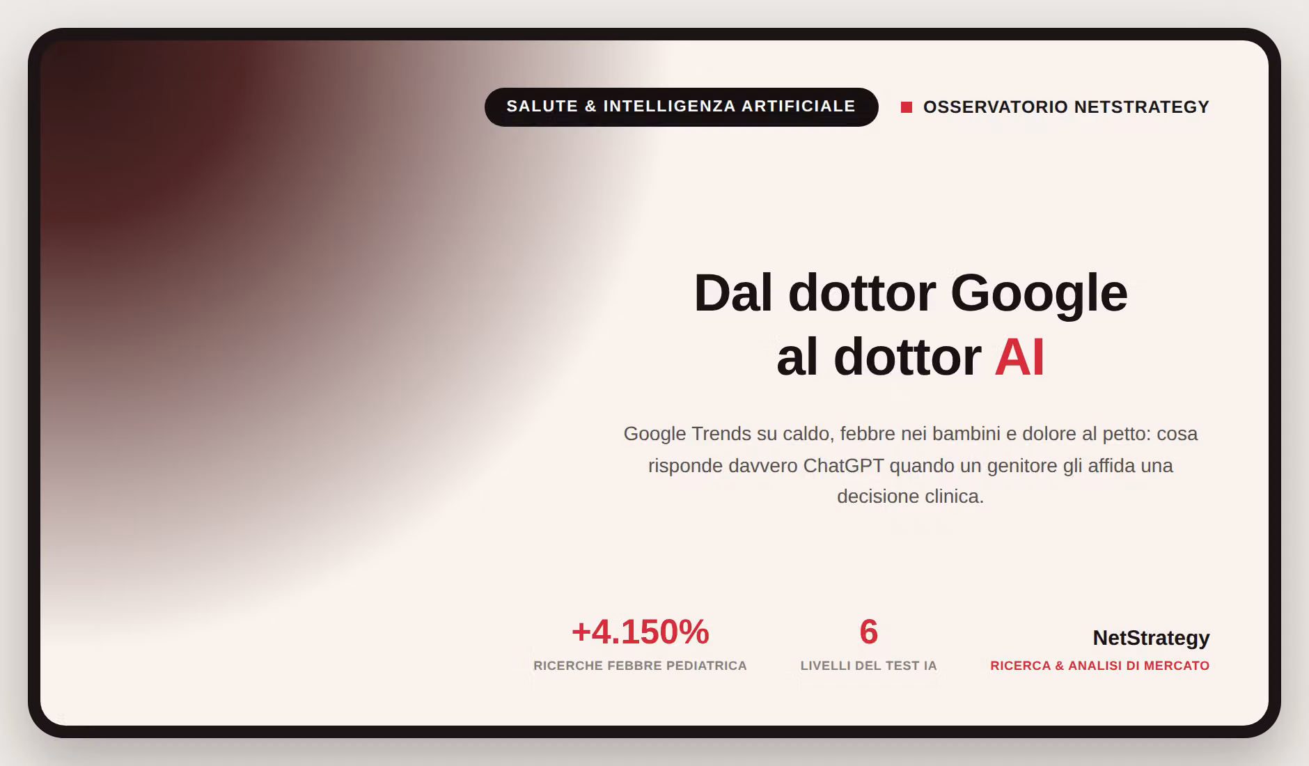 Dal dottor Google al dottor AI: cosa succede quando gli italiani chiedono di salute all'intelligenza artificiale