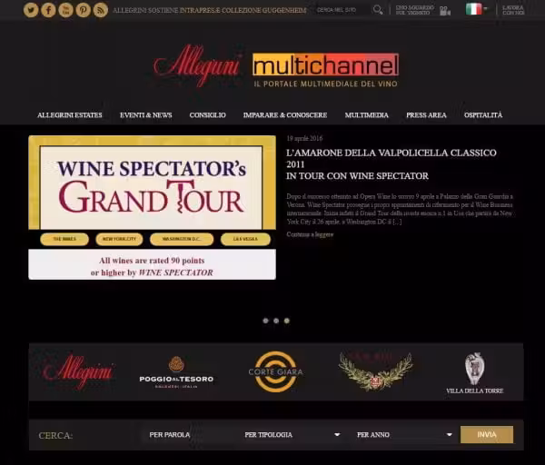 Produttori di vino californiani: i primi a sperimentare i vantaggi del Web Marketing del vino