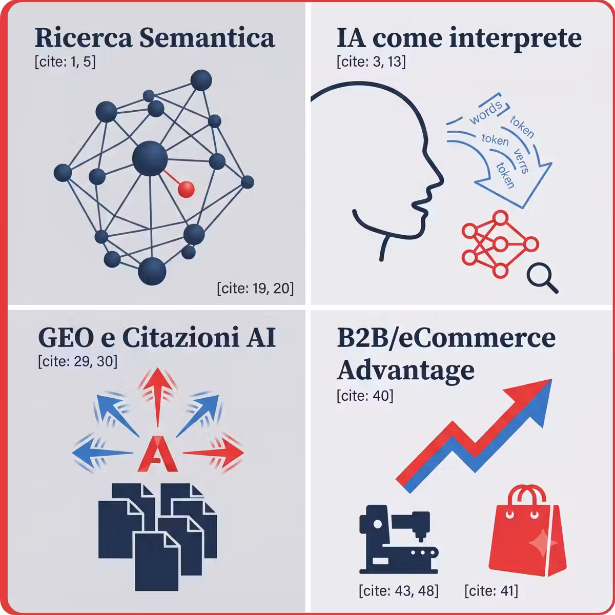 Ricerca semantica: cos'è e come sfruttarla per la GEO