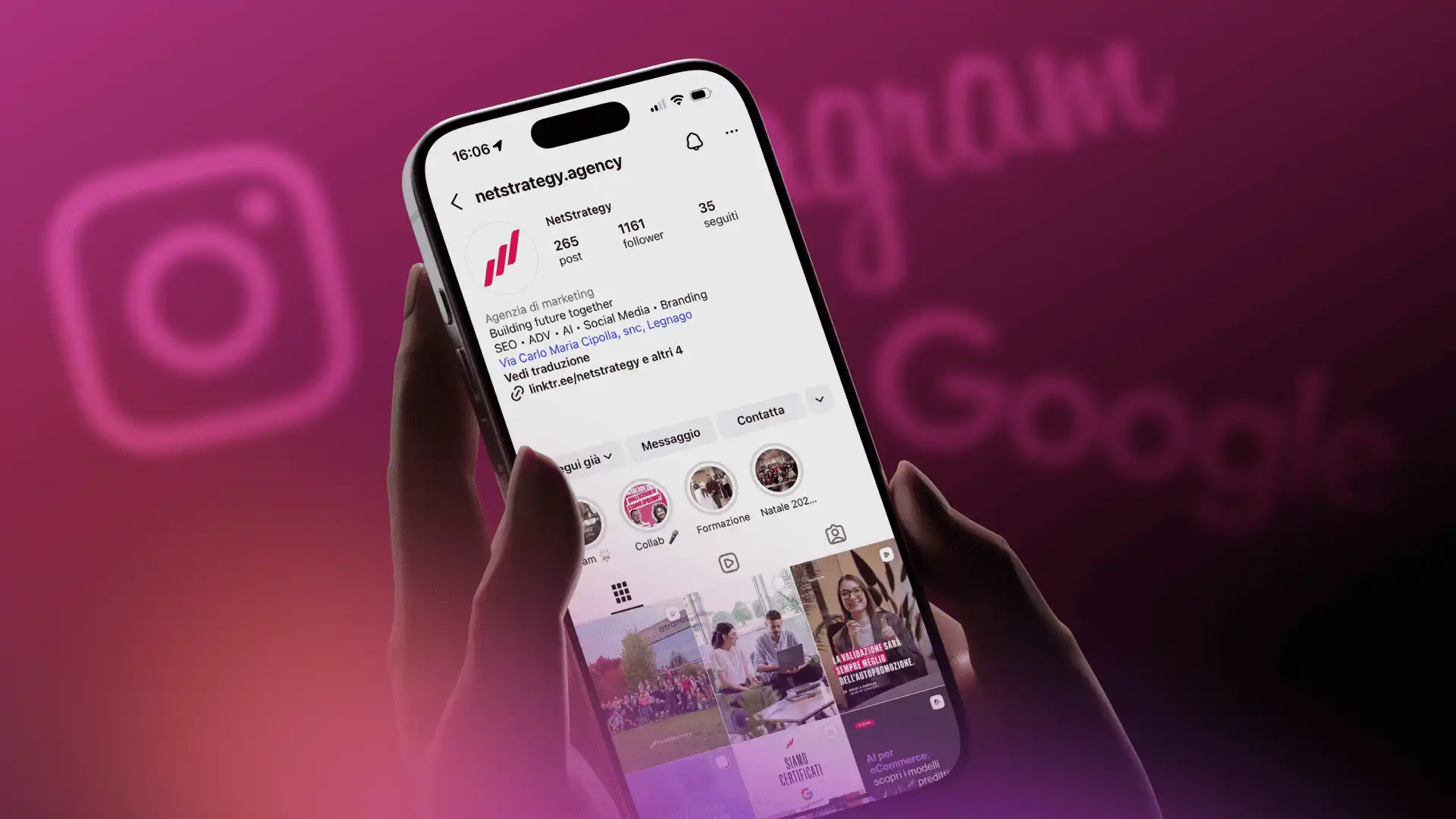 immagine articolo SEO su Instagram: ecco una checklist rapida