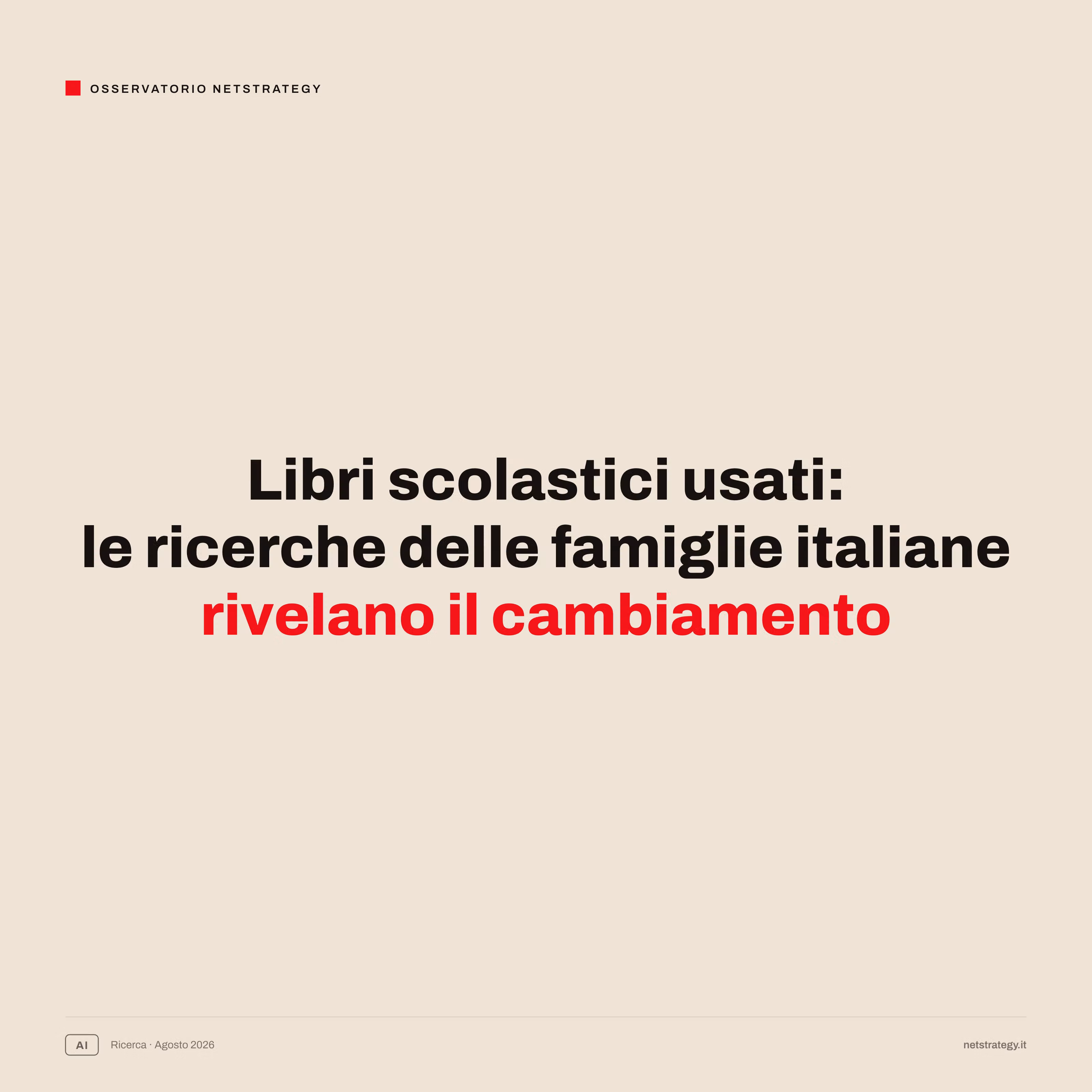Libri scolastici usati: le ricerche delle famiglie italiane rivelano il cambiamento
